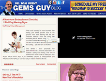 Tablet Screenshot of gemsguy.com